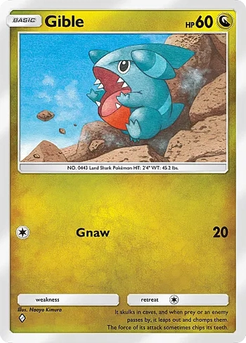 Gible Common - Space-Time Smackdown (A2) #121