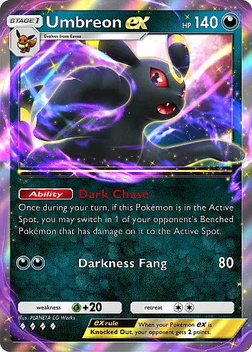 Umbreon ex Special Art Rare · Wisdom of Sea and Sky (A4