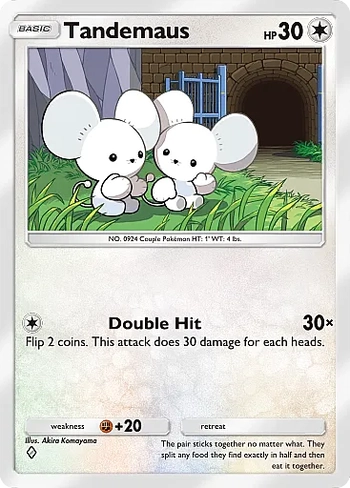 Tandemaus Common - Paldean Wonders (B2a) #81