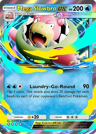 Mega Slowbro ex Double Rare - Mega Shine (B2b) #16