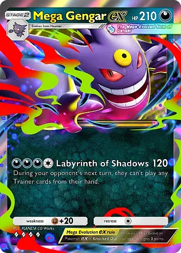 Mega Gengar ex Double Rare - Mega Shine (B2b) #39