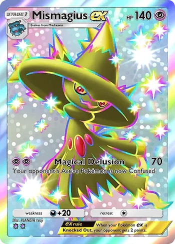 ポケモン Mismagius 限定 Mumargi レア Pokemon 人気 Pokemon - Mismagius 212/193 - Paldea Evolved - Illustration