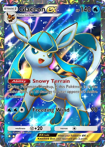 Glaceon ex Super Rare · Triumphant Light (A2a) #83 · Pokémon