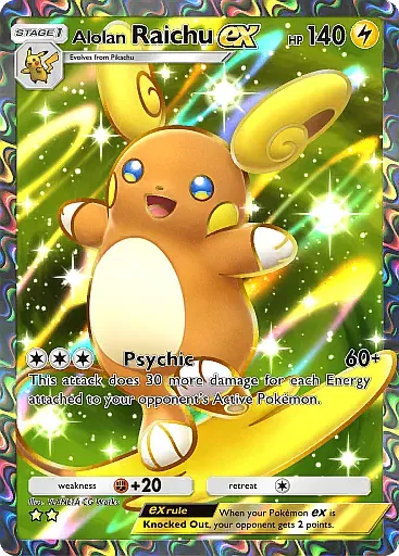 Alolan Raichu ex