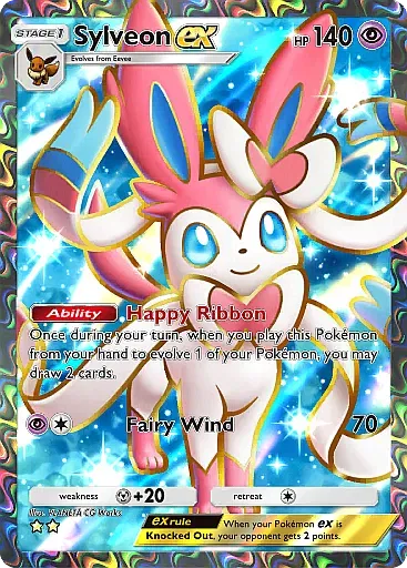 Sylveon EX 英語版 Sylveon ex (#89, Eevee Grove) • Pokémon TCG Pocket