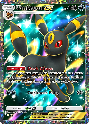 Umbreon ex Special Art Rare · Wisdom of Sea and Sky (A4