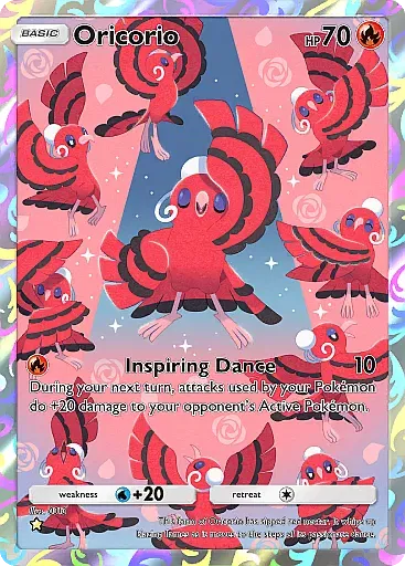 Oricorio Art Rare - Fantastical Parade (B2) #161