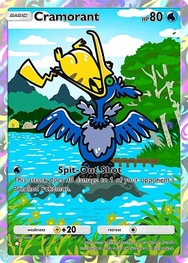 Cramorant Art Rare - Fantastical Parade (B2) #164