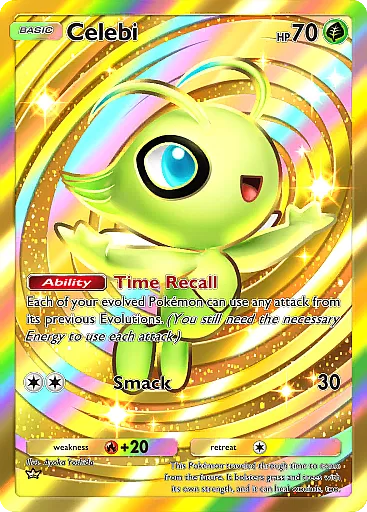 Celebi Crown Rare  Pulsing Aura (B3) #233  Pokmon TCG Pocket | Pokmon  Zone