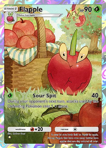 Flapple Art Rare - Pulsing Aura (B3) #160
