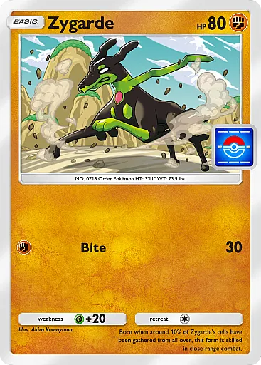 Zygarde Common · Promo B (PROMO-B) #51 · Pokémon TCG Pocket